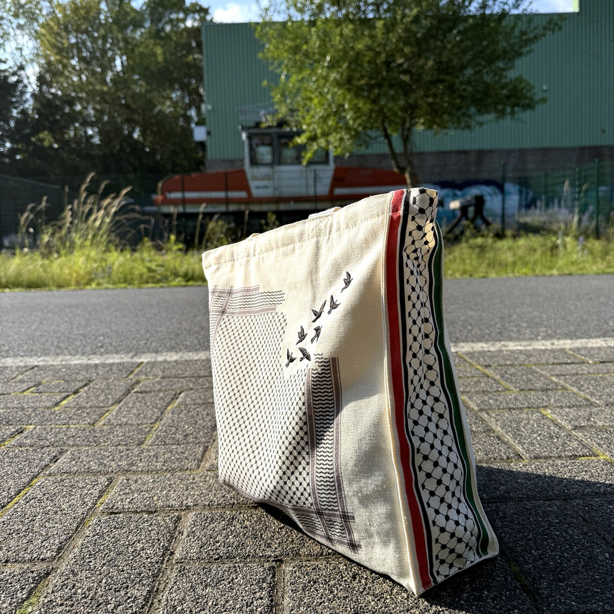 Palästina Kufiya Tasche mit Reißverschluss