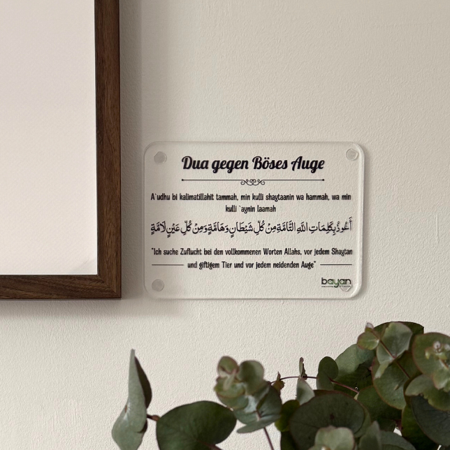 Acryl Dua Tafel A5 verschiedene Designs