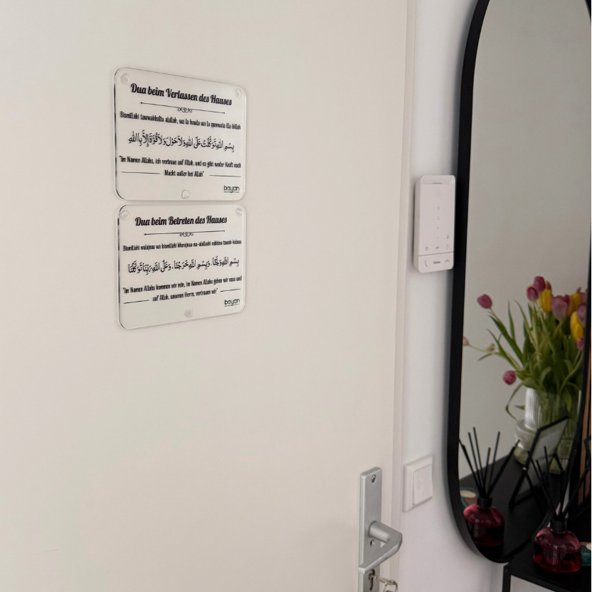 Dua-Tafeln aus Acrylglas – verschiedene Designs