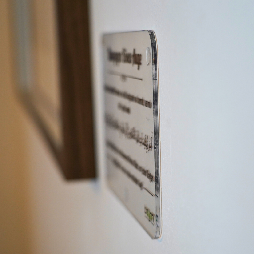 Acryl Dua Tafel A5 verschiedene Designs