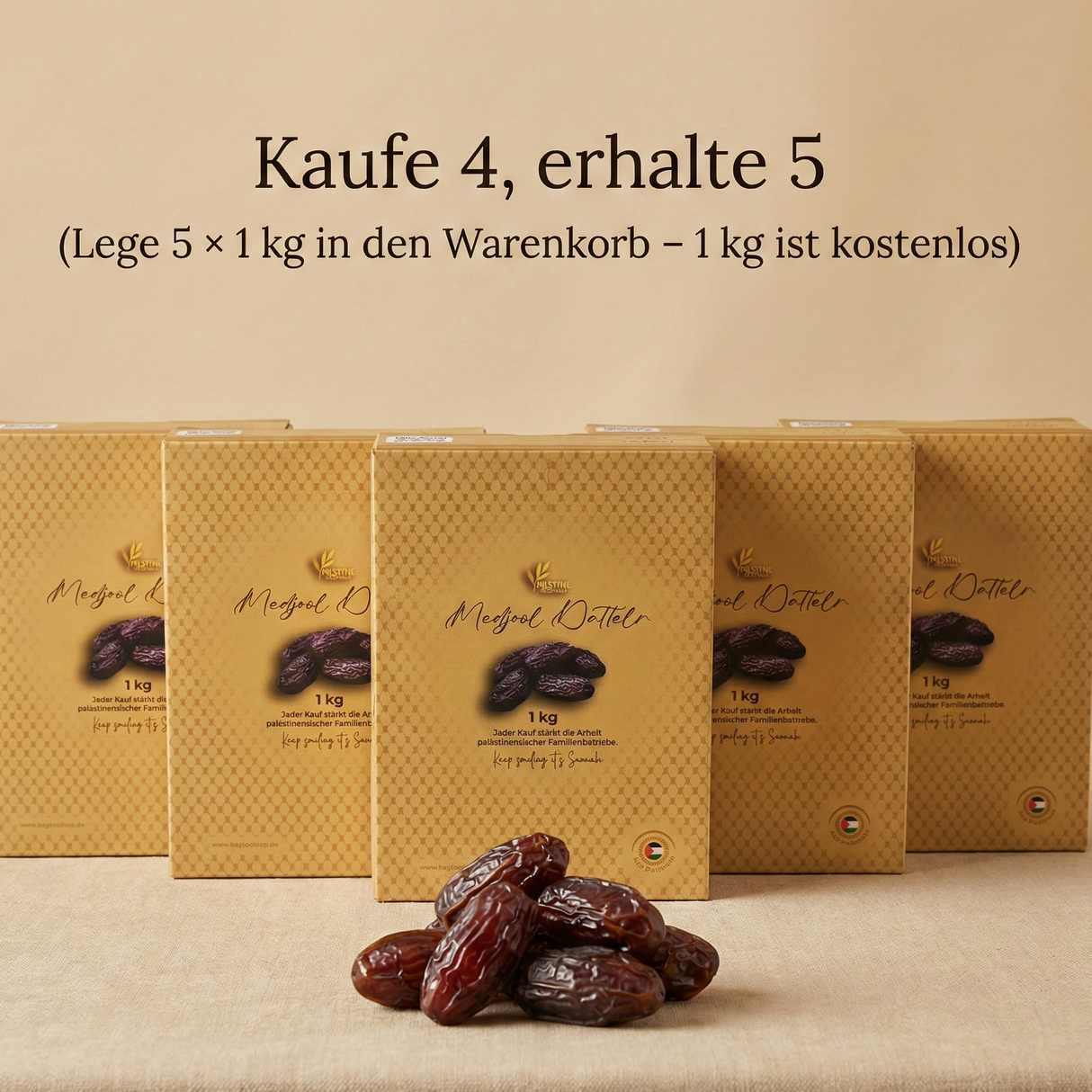 Premium Medjool Datteln aus 🇵🇸