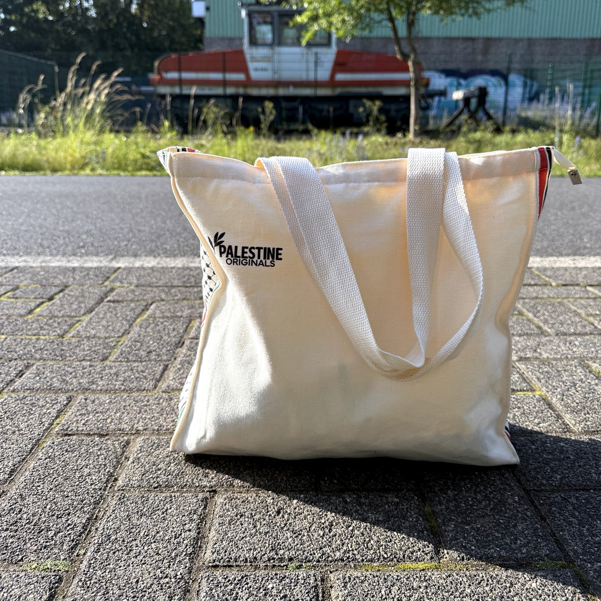 Palästina Kufiya Tasche mit Reißverschluss