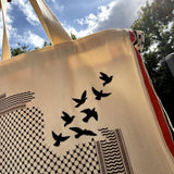 Palästina Kufiya Tasche mit Reißverschluss