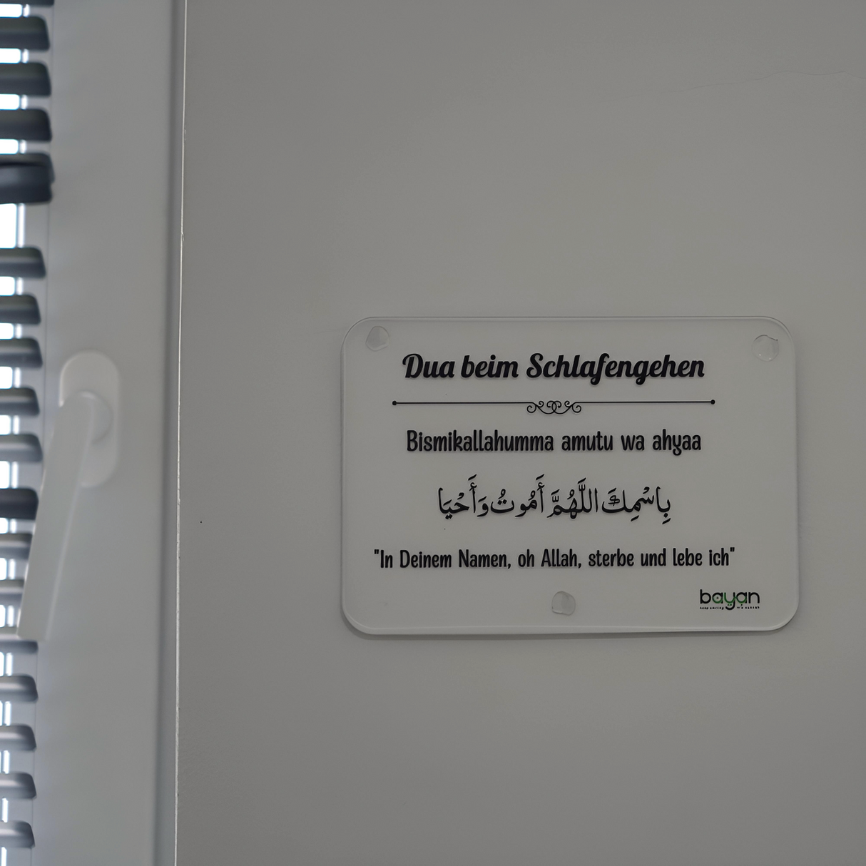 Acryl Dua Tafel A5 verschiedene Designs