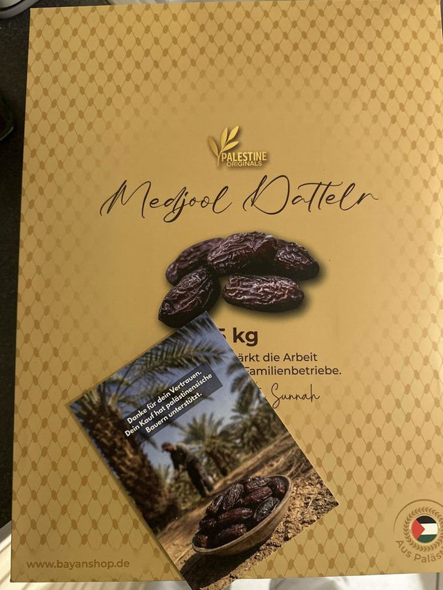 Kundenfoto: 5-kg-Box mit Dankeskarte